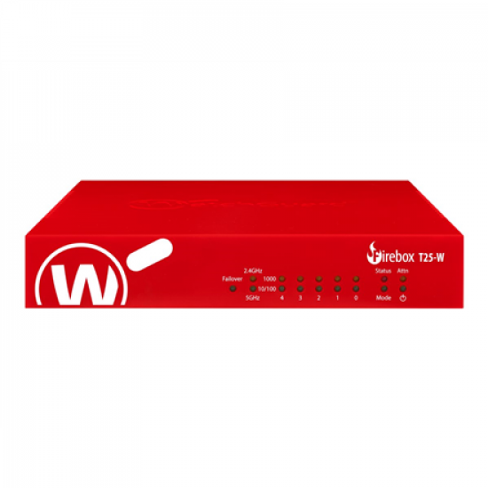 WatchGuard Firebox T25-W with 1-yr Total Security Suite | WGT26641