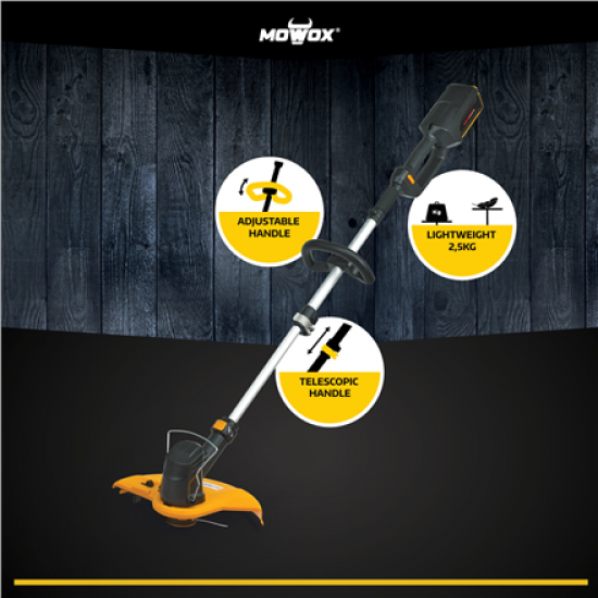 MoWox | Hand Held Battery Grass Trimmer (without battery) | ET 40 Li | Cordless