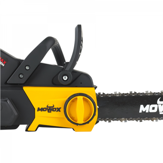 MoWox | Excel Series Hand Held Battery Chain Saw With Toolless Saw Chain Tension System (Without Battery and Charger) | ECS 4062 Li | 62 V | Lithium-ion technology