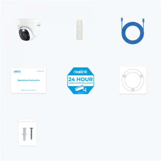 Reolink | Smart 4K Ultra HD PoE Security IP Camera with Person/Vehicle Detection | P334 | Dome | 8 MP | 4mm/F2.0 | IP66 | H.265 | Micro SD, Max. 256GB