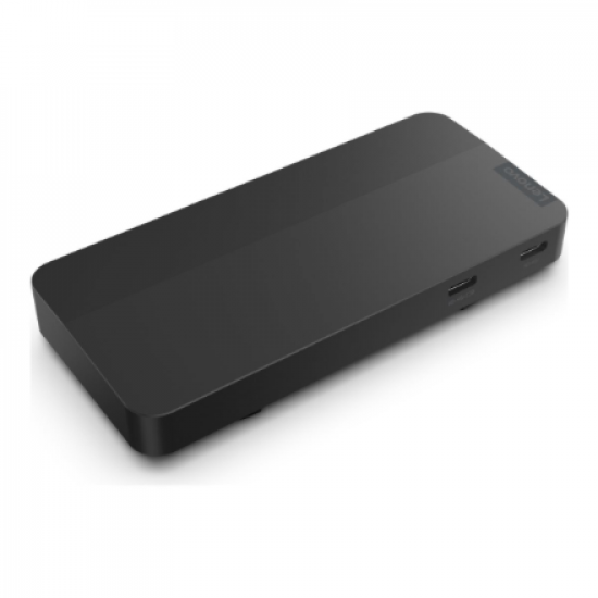 Lenovo | USB-C Dual Display Travel Dock w/o Adapter | 40B90000WW | Ethernet LAN (RJ-45) ports 1 | USB 3.0 (3.1 Gen 1) ports quantity 1 x USB-A 10 Gbps, 2 x USB-C 10 Gbps | HDMI ports quantity 1 | 65 W | Warranty 36 month(s)
