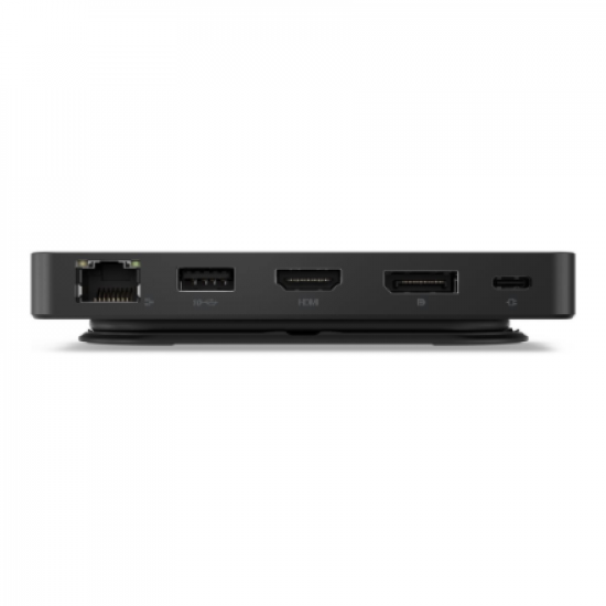 Lenovo | USB-C Dual Display Travel Dock w/o Adapter | 40B90000WW | Ethernet LAN (RJ-45) ports 1 | USB 3.0 (3.1 Gen 1) ports quantity 1 x USB-A 10 Gbps, 2 x USB-C 10 Gbps | HDMI ports quantity 1 | 65 W | Warranty 36 month(s)