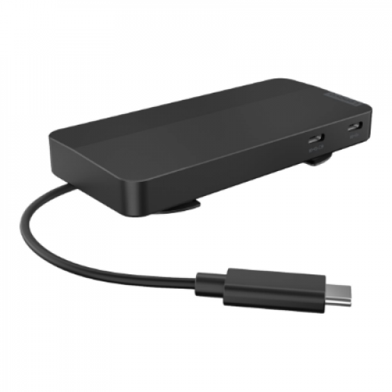 Lenovo | USB-C Dual Display Travel Dock with Adapter | 40B90100EU | Ethernet LAN (RJ-45) ports 1 | DisplayPorts quantity 1 | USB 3.0 (3.1 Gen 1) ports quantity 1 x USB-A 10 Gbps, 2 x USB-C 10 Gbps | HDMI ports quantity 1 | 65 W | Warranty 36 month(s)