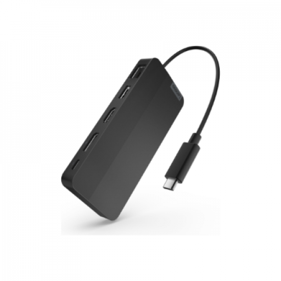 Lenovo | USB-C Dual Display Travel Dock with Adapter | 40B90100EU | Ethernet LAN (RJ-45) ports 1 | DisplayPorts quantity 1 | USB 3.0 (3.1 Gen 1) ports quantity 1 x USB-A 10 Gbps, 2 x USB-C 10 Gbps | HDMI ports quantity 1 | 65 W | Warranty 36 month(s)
