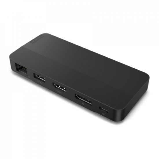 Lenovo | USB-C Dual Display Travel Dock with Adapter | 40B90100EU | Ethernet LAN (RJ-45) ports 1 | DisplayPorts quantity 1 | USB 3.0 (3.1 Gen 1) ports quantity 1 x USB-A 10 Gbps, 2 x USB-C 10 Gbps | HDMI ports quantity 1 | 65 W | Warranty 36 month(s)