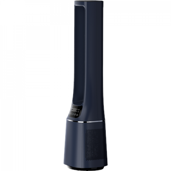 Midea | Bladeless Tower Fan with Air purifier | MFP-120i | Dark Blue | Diameter 15 cm | Oscillation | Remote control