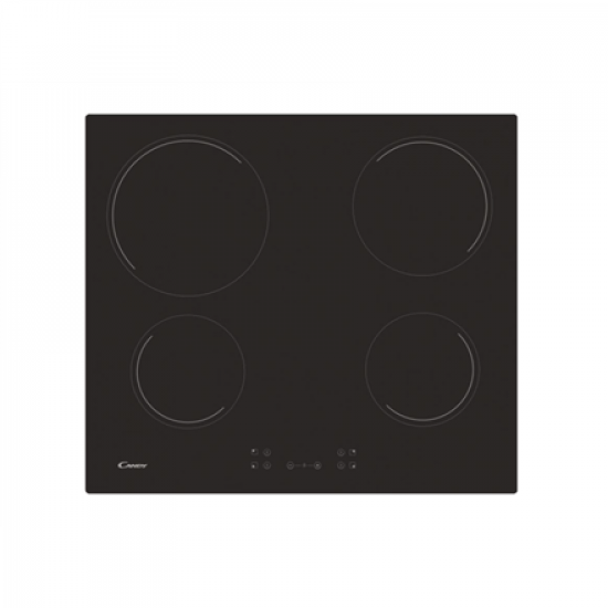 Candy | Hob | CH64CCB/4U2 | Vitroceramic | Number of burners/cooking zones 4 | Touch | Black