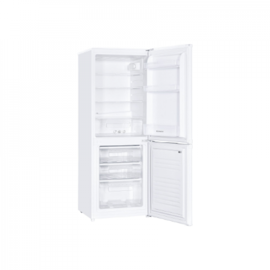 Candy | Refrigerator | CHCS 514EW | Energy efficiency class E | Free standing | Combi | Height 151 cm | Fridge net capacity 138 L | Freezer net capacity 69 L | 40 dB | White