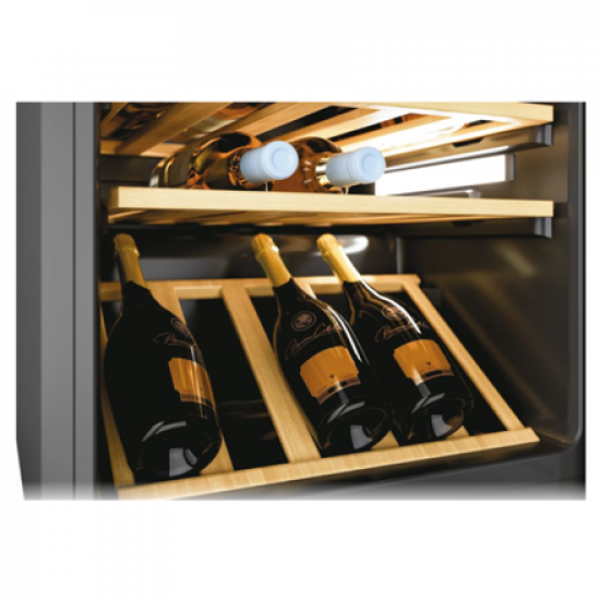 Candy | Wine Cooler | CWC 200 EELW/NF | Energy efficiency class G | Free standing | Bottles capacity 81 | Black