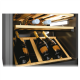 Candy | Wine Cooler | CWC 200 EELW/NF | Energy efficiency class G | Free standing | Bottles capacity 81 | Black