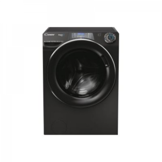 Candy | Washing Machine | RP 496BWMBCB/1-S | Energy efficiency class A | Front loading | Washing capacity 9 kg | 1400 RPM | Depth 53 cm | Width 60 cm | Display | TFT | Steam function | Wi-Fi | Glossy Black