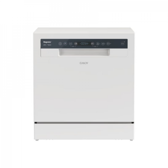 Dishwasher | CP 8F9FFW | Free-standing | Width 55 cm | Number of place settings 8 | Number of programs 8 | Energy efficiency class F | Display | White