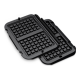 TEFAL OptiGrill Snack and baking accessory | XA730810 | Number of pastry 1 | Waffle | Black