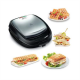 TEFAL Sandwich Maker | SW342D38 | 700 W | Number of plates 3 | Black/Stainless Steel