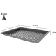 Bosch | Air Fry and Grill tray, 34 x 455 x 375 mm | HEZ629070 | Anthracite