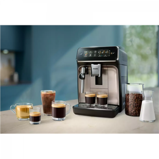 Philips | Espresso Coffee Maker | EP3321/40 | Pump pressure 15 bar | Built-in milk frother | Fully Automatic | 1500 W | Black