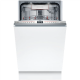Dishwasher | SPV6ZMX17E | Built-in | Width 45 cm | Number of place settings 10 | Number of programs 6 | Energy efficiency class C | Display | White