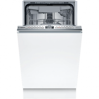 Dishwasher | SPV4HMX10E | Built-in | Width 45 cm | Number of place settings 10 | Number of programs 6 | Energy efficiency class E | Display | AquaStop function | White