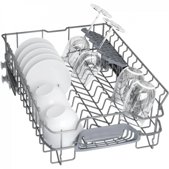 Dishwasher | SPV4HMX10E | Built-in | Width 45 cm | Number of place settings 10 | Number of programs 6 | Energy efficiency class E | Display | AquaStop function | White