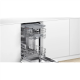 Dishwasher | SPV4HMX10E | Built-in | Width 45 cm | Number of place settings 10 | Number of programs 6 | Energy efficiency class E | Display | AquaStop function | White