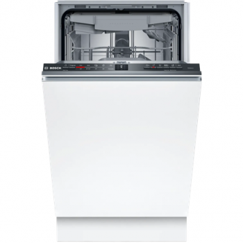 Dishwasher | SPV2HMX42E | Built-in | Width 45 cm | Number of place settings 10 | Number of programs 5 | Energy efficiency class E | Display | White