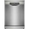 Dishwasher | SMS4EMI06E | Free standing | Width 60 cm | Number of place settings 14 | Number of programs 6 | Energy efficiency class B | Display | AquaStop function | Silver inox