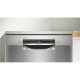Dishwasher | SMS4EMI06E | Free standing | Width 60 cm | Number of place settings 14 | Number of programs 6 | Energy efficiency class B | Display | AquaStop function | Silver inox