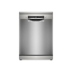 Dishwasher | SMS4EMI06E | Free standing | Width 60 cm | Number of place settings 14 | Number of programs 6 | Energy efficiency class B | Display | AquaStop function | Silver inox
