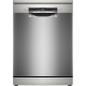 Dishwasher | SMS4HVI00E | Free standing | Width 60 cm | Number of place settings 14 | Number of programs 6 | Energy efficiency class D | Display | AquaStop function | Silver inox