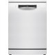 Dishwasher | SMS4HVW00E | Free standing | Width 60 cm | Number of place settings 14 | Number of programs 6 | Energy efficiency class D | Display | AquaStop function | White