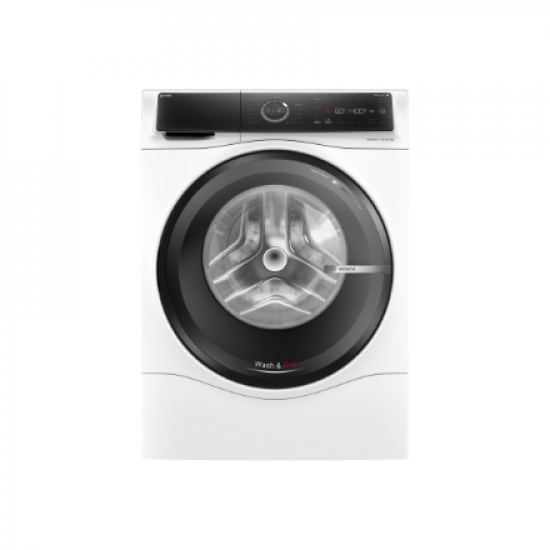 Bosch | Washing Machine with Dryer | WNC254A0SN | Energy efficiency class D | Front loading | Washing capacity 10.5 kg | 1400 RPM | Depth 62 cm | Width 60 cm | Display | LED | Drying system | Drying capacity 6 kg | Steam function | White