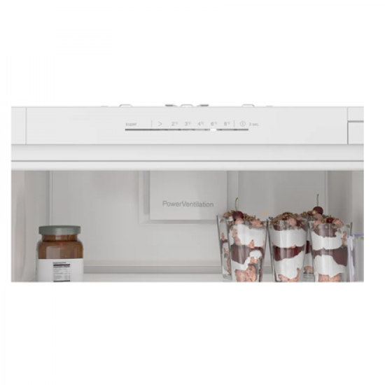Bosch Refrigerator | KIR815SE0 | Energy efficiency class E | Built-in | Larder | Height 177.2 cm | Fridge net capacity 310 L | Freezer net capacity 0 L | 35 dB | White