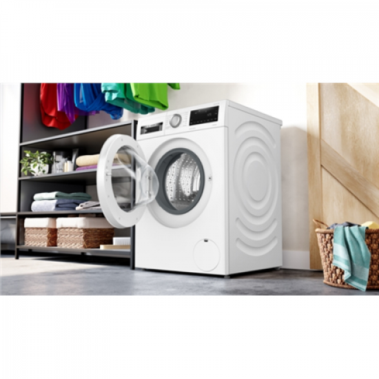 Bosch | Washing Machine | WGG244ZMSN | Energy efficiency class A | Front loading | Washing capacity 9 kg | 1400 RPM | Depth 59 cm | Width 60 cm | LED | Steam function | Direct drive | White