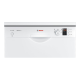 Dishwasher | SMS25AW05E | Free standing | Width 60 cm | Number of place settings 12 | Number of programs 5 | Energy efficiency class E | Display | AquaStop function | White