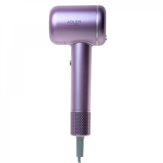 Adler Hair Dryer | AD 2270p SUPERSPEED | 1600 W | Number of temperature settings 3 | Ionic function | Diffuser nozzle | Pink