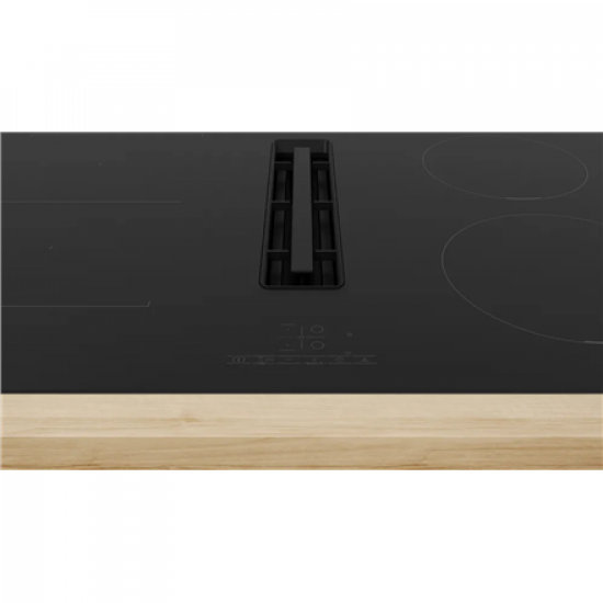 Bosch | PVS811B16E | Induction hob with integrated ventilation system | 80 cm | Number of burners/cooking zones 4 | B | Black | Touch