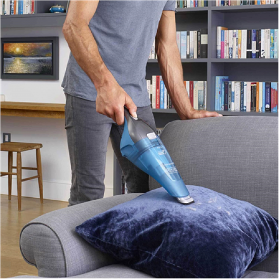 BLACK & DECKER | Vacuum Cleaner | WDC215WA-QW | Cordless operating | Handstick | 7.2 V | Operating time (max) 10 min | Blue