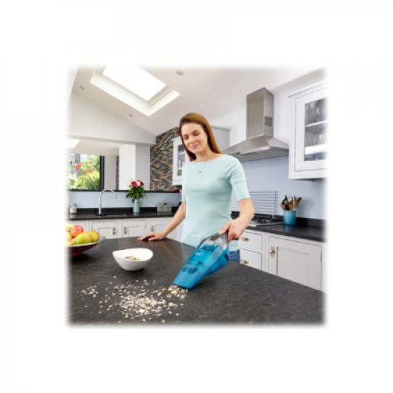 BLACK & DECKER | Vacuum Cleaner | WDC215WA-QW | Cordless operating | Handstick | 7.2 V | Operating time (max) 10 min | Blue
