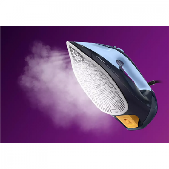 Philips DST7041/20 | Steam Iron | 2800 W | Water tank capacity 300 ml | Continuous steam 50 g/min | Steam boost performance 250 g/min | Blue