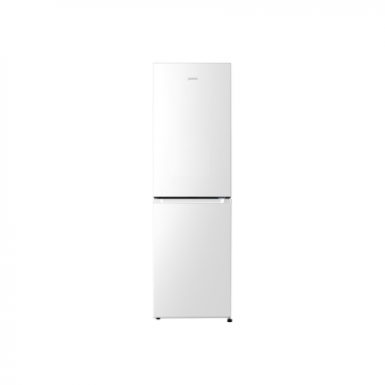 Gorenje Refrigerator | NRK418ECW4 | Energy efficiency class E | Free standing | Combi | Height 182.4 cm | No Frost system | Fridge net capacity 171 L | Freezer net capacity 85 L | 41 dB | White