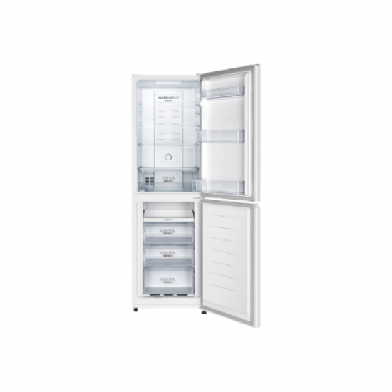 Gorenje Refrigerator | NRK418ECW4 | Energy efficiency class E | Free standing | Combi | Height 182.4 cm | No Frost system | Fridge net capacity 171 L | Freezer net capacity 85 L | 41 dB | White