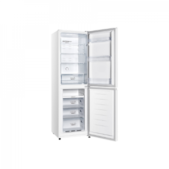 Gorenje Refrigerator | NRK418ECW4 | Energy efficiency class E | Free standing | Combi | Height 182.4 cm | No Frost system | Fridge net capacity 171 L | Freezer net capacity 85 L | 41 dB | White