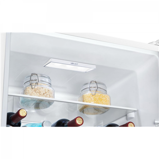 Gorenje N619EAW4 | Energy efficiency class E | Free standing | Combi | Height 186 cm | No Frost system | Fridge net capacity 207 L | Freezer net capacity 97 L | Display | 39 dB | White