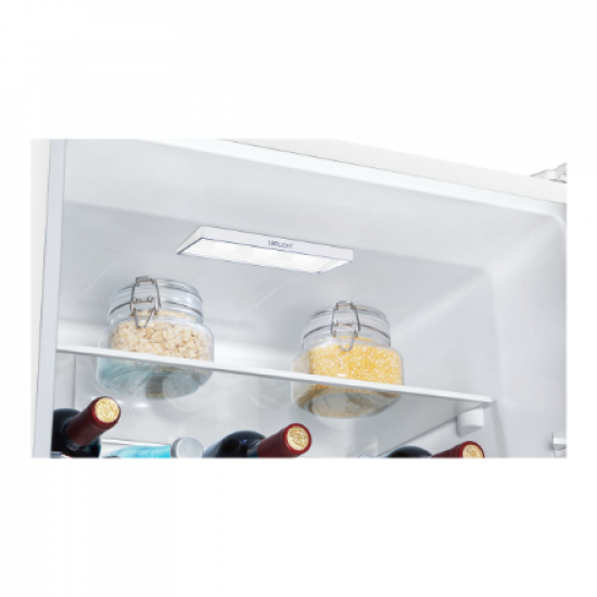 Gorenje N619EAW4 | Energy efficiency class E | Free standing | Combi | Height 186 cm | No Frost system | Fridge net capacity 207 L | Freezer net capacity 97 L | Display | 39 dB | White