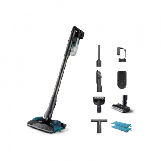 Philips | Vacuum cleaner | XC8055/01 Aqua Plus | Cordless operating | Handstick | 25.2 V | Operating time (max) 80 min | Dark Grey | Warranty 24 month(s)