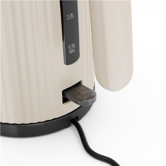 Princess Kettle | 236048 Wave | Electric | 2200 W | 1.7 L | Plastic | 360° rotational base | Brown