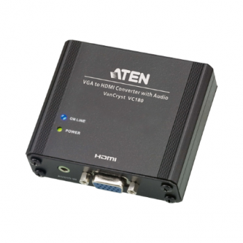 Aten | VGA/Audio to HDMI Converter | VC180-AT-G
