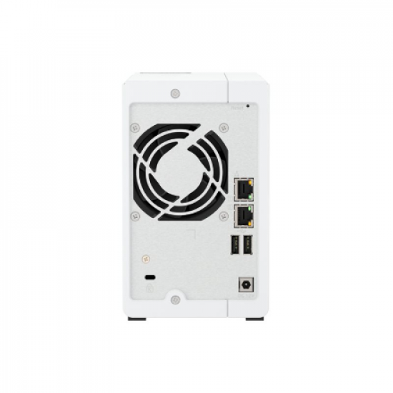 QNAP 2-bay 2.5 GbE NAS with Integrated NPU | TS-216G | ARM 4-core | Cortex-A55 | Processor frequency 2.0 GHz | 4 GB