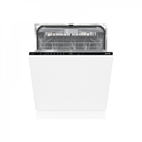 Dishwasher | GV643E90 | Built-in | Width 60 cm | Number of place settings 16 | Number of programs 6 | Energy efficiency class E | Display | AquaStop function | White