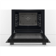 Bosch | Oven | HBF133BA0 | 66 L | Electric | EcoClean | Knobs | Height 59.5 cm | Width 59.4 cm | Black